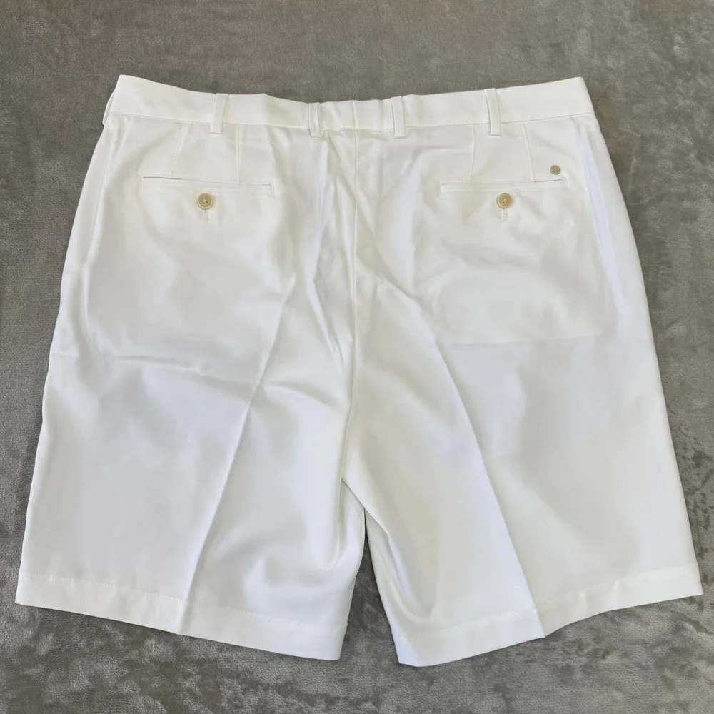 Peter Millar Performance Salem Shorts Mens 38 White Golf Crown Sport $108 NWT - Picture 7 of 10